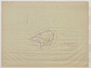Plan du cadastre rénové - Foucaucourt-Hors-Nesle : tableau d'assemblage (TA)