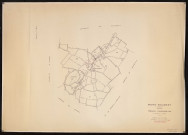 Plan du cadastre rénové - Mons-Boubert : tableau d'assemblage (TA)