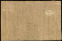 Plan du cadastre napoléonien - Aizecourt-le-Bas : tableau d'assemblage