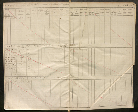 Répertoire des formalités hypothécaires, du 11/04/1864 au 18/06/1864, registre n° 207 (Péronne)