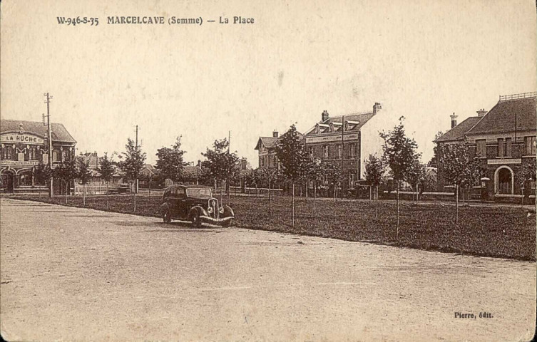 Marcelcave (Somme). La Place