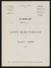 Liste électorale : Mesnil-Domqueur
