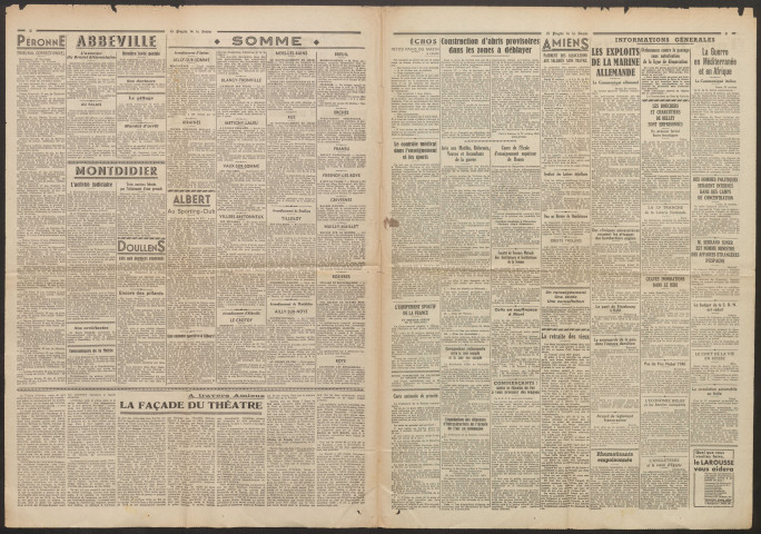 Le Progrès de la Somme, numéro 22191, 22 - 23 octobre 1940