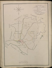 Plan du cadastre napoléonien - Atlas cantonal - Sailly-le-Sec (Sailly le Sec) : tableau d'assemblage