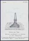 Cayeux-sur-Mer : monument commémoratif à la mémoire de Léon Parmentier - (Reproduction interdite sans autorisation - © Claude Piette)