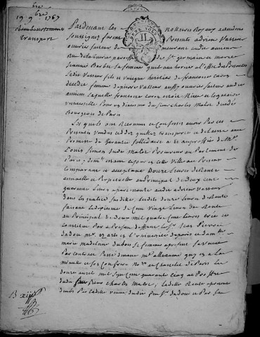 Etude de Me François Henin à Amiens (étude n°3). Minutes de l'année 1767