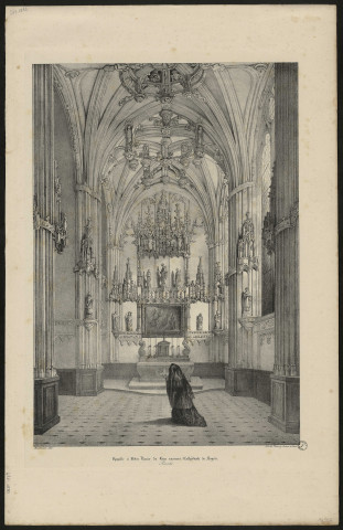 Chapelle à Notre-Dame de Bon-Secours cathédrale de Noyon. (Picardie)