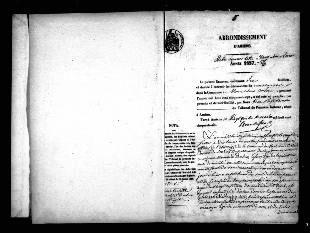 Vaux-sur-Somme : naissances, mariages, décès