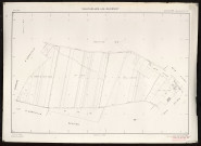 Plan du cadastre rénové - Vauchelles-les-Quesnoy : section ZE