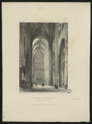 Amiens Cathedral. South transept from the north