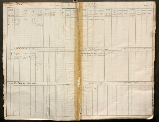Répertoire des formalités hypothécaires, du 01/04/1902 au 25/08/1902, registre n° 339 (Péronne)