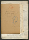 Témoignage de Crahay, Jean et correspondance avec Jacques Péricard