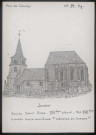 Journy (Pas-de-Calais) : église Saint-Omer - (Reproduction interdite sans autorisation - © Claude Piette)