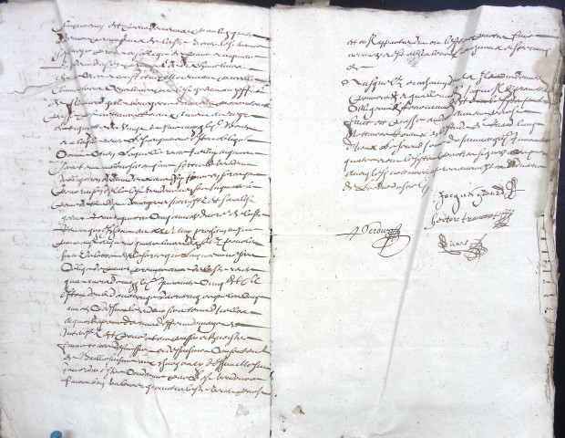 Etude de Me Antoine Ricard à Amiens (étude n°25). Minutes de l'année 1644