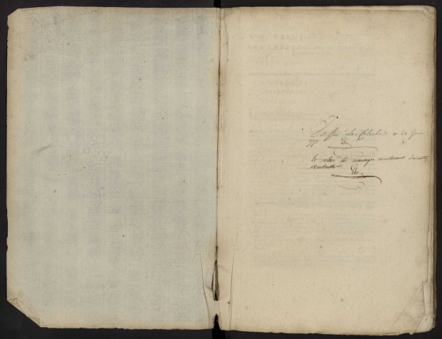 Contrôle des actes du bureau de Chaulnes pour la période du 7 février 1764 au 30 novembre 1765