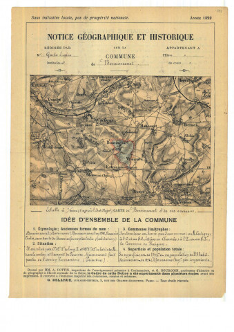 Bouvincourt-en-Vermandois : notice historique et géographique sur la commune