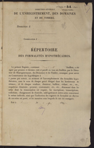 Répertoire des formalités hypothécaires, du 06/02/1897 au 15/05/1897, registre n° 375 (Abbeville)