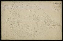 Plan du cadastre napoléonien - Davenescourt : Bois des Corettes (Le) ; Terrière (La), B