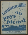 L'Automobile au Pays Picard. Revue mensuelle de l'Automobile-Club de Picardie et de l'Aisne, 241, octobre 1931