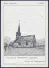 Pierrepont (commune de Grancourt) : l'église abandonnée - (Reproduction interdite sans autorisation - © Claude Piette)