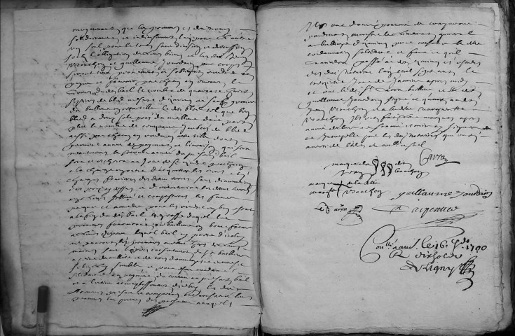 Etude de Me Nicolas Carpentier à Amiens (étude n°16). Minutes de l'année 1700