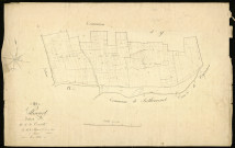 Plan du cadastre napoléonien - Villecourt : Tombelle (La), B