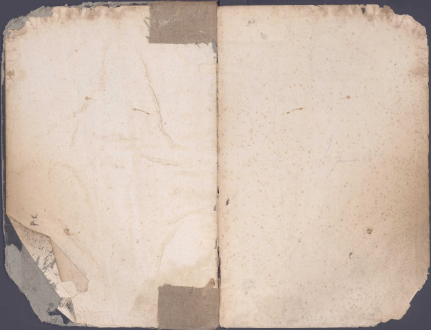 Table des successions et absences du bureau de Hallencourt (ancien registre du bureau de Huppy réutilisé par celui de Hallencourt)