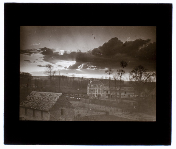 Effet d'orage à Blangy-sur-Bresle - avril 1911
