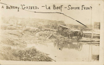 A Battery "glassed" - LEBOEF - Somme Front