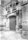 Eglise d'Andechy, vue de détail : le portail