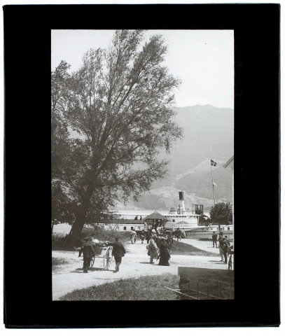 Départ pour le lac d'Annecy - juillet 1902