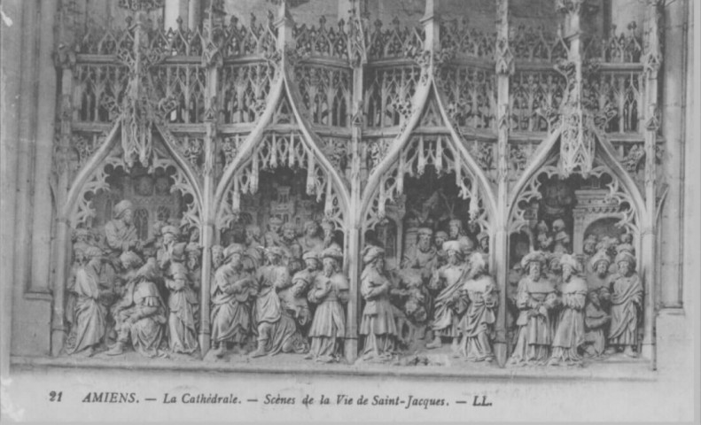 La cathédrale - Scènes de la vie de Saint-Jacques