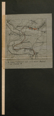 Témoignage de Dagunet, Henri (Adjudant chef) et correspondance avec Jacques Péricard