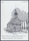 Gannes (Oise) : chapelle avec petit clocheton - (Reproduction interdite sans autorisation - © Claude Piette)