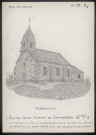 Aubrometz (Pas-de-Calais) : église Saint-Thomas de Cantorbéry - (Reproduction interdite sans autorisation - © Claude Piette)
