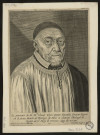 Le portrait de Mr Maitre Claude Thuet prestre Venerable, Docteur Regent en la sacree faculté de Théologie de Paris et Chanoine Theologal de l'Eglise de Saint Fursy de Péronne, agé de 87 ans. 1643