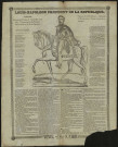 Louis-Napoléon, président de la République : page de journal