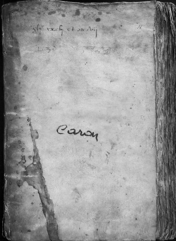 Etude de Me Martin Caron à Amiens (étude n°4). Minutes des années 1636-1637