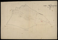 Plan du cadastre napoléonien - Beauquesne : D2