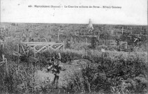 Marcelcave (Somme). Le Cimetière militaire des Buttes. Military Cemetery