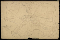 Plan du cadastre napoléonien - Vaux-Marquenneville : Vaux, B