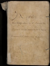 Délibérations et arrêtés du 1er bureau du directoire du département (contributions, etc.) : 1er février 1791- 20 octobre 1791