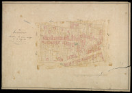 Plan du cadastre napoléonien - Henencourt (Hénancourt) : Chef-lieu (Le), B développement