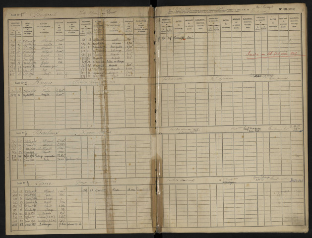Répertoire des formalités hypothécaires, du 07/05/1927 au 23/06/1927, registre n° 460 (Abbeville)