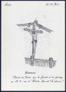 Fourmies (Nord) : christ en croix - (Reproduction interdite sans autorisation - © Claude Piette)