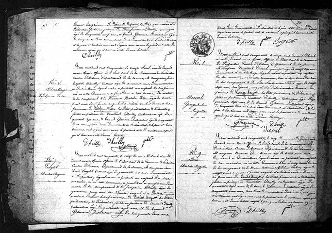 Puchevillers : naissances, mariages, décès