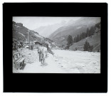 Suisse retour du lac Noir - arrivée à Zermatt - juillet 1903