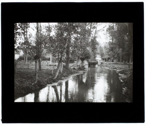 Rivière à Berny - octobre 1910