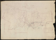 Plan du cadastre rénové - Doullens : section D1