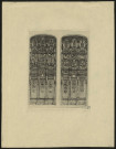 Portefeuille de la revue des arts décoratifs. Vantaux de la porte méridionale de Beauvais